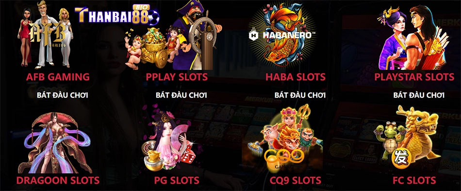 trải nghiệm Những slot game nổi bật không thể bỏ lỡ tại Thanbai88